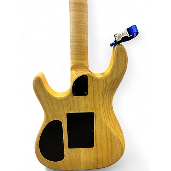 Used Kiesel Jason Becker Tribute Numbers Natural Solid Body Electric Guitar