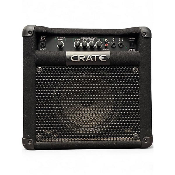 Used Crate BT15 1X8 15W Bass Combo Amp