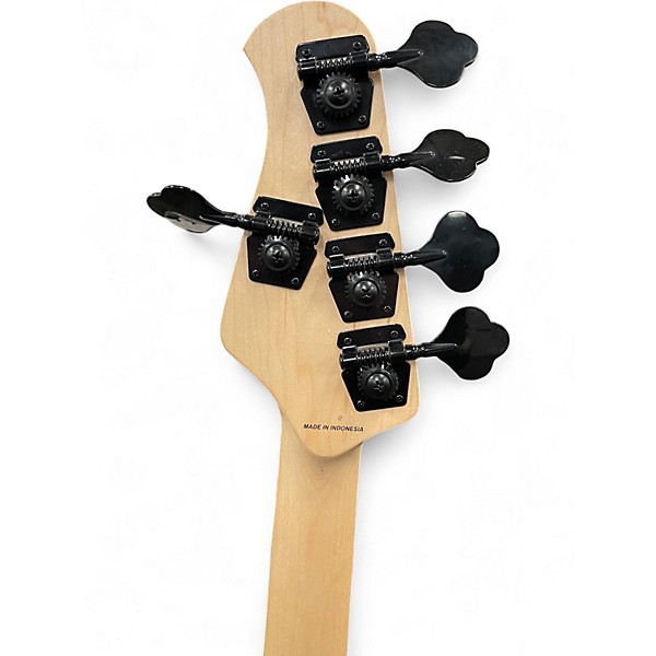 Used Sterling by Music Man Ray5 5 String Matte Black Electric Bass Guitar