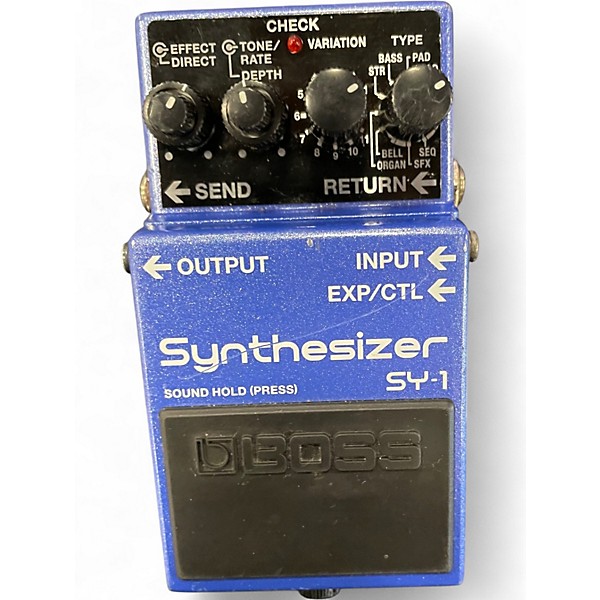Used BOSS SY1 Effect Pedal