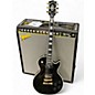 Used Epiphone Inspired By Les Paul Custom Starless and Bible Black Solid Body Electric Guitar thumbnail