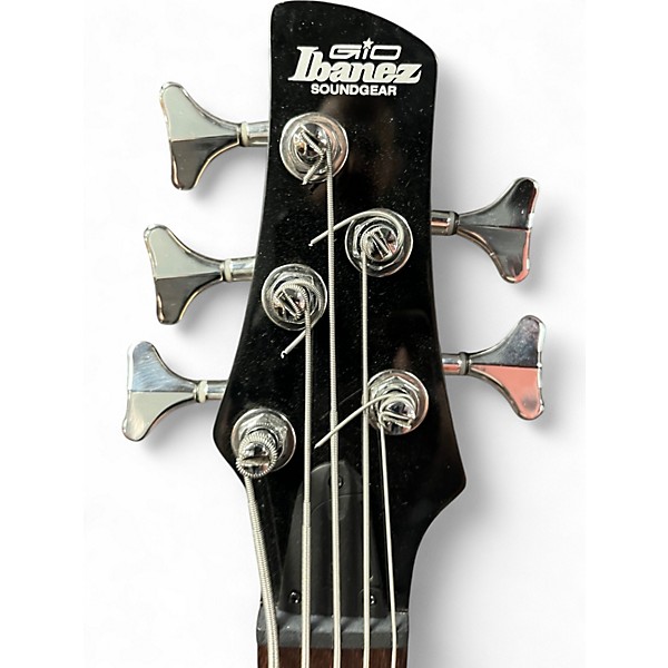 Used Ibanez GSR205 5 String Orange Electric Bass Guitar