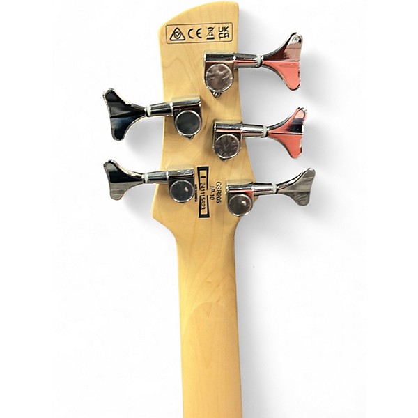 Used Ibanez GSR205 5 String Orange Electric Bass Guitar
