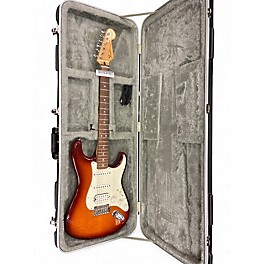 Used Fender Deluxe Stratocaster HSS Tobacco Sunburst Solid Body Electric Guitar