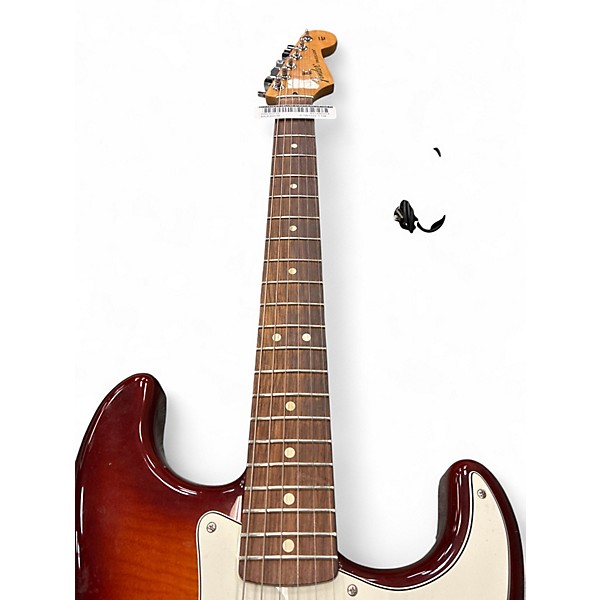 Used Fender Deluxe Stratocaster HSS Tobacco Sunburst Solid Body Electric Guitar
