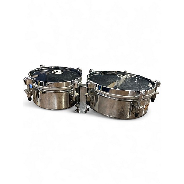 Used LP 6in Mini Timbales LP845 Chrome Drum