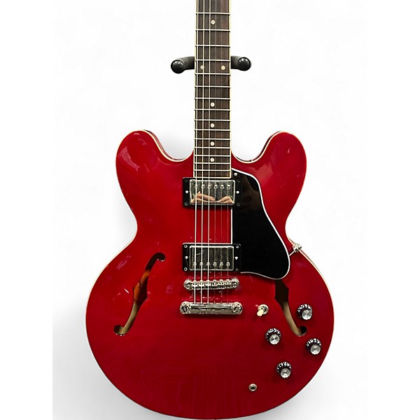 Used Epiphone ES335 Red Hollow Body Electric Guitar