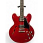 Used Epiphone ES335 Red Hollow Body Electric Guitar