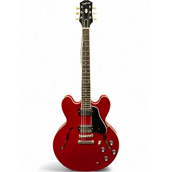 Used Epiphone ES335 Red Hollow Body Electric Guitar