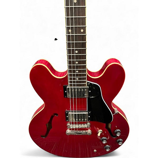 Used Epiphone ES335 Red Hollow Body Electric Guitar