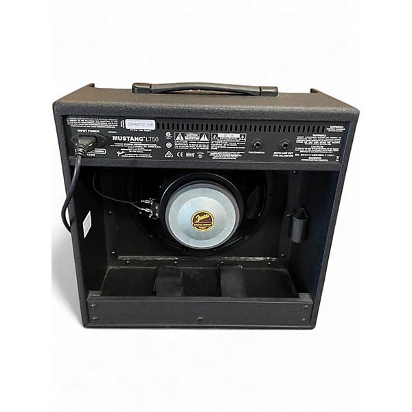 Used Fender Mustang LT50 50W 1x12 Guitar Combo Amp