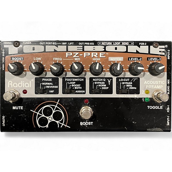 Used Radial Engineering TONEBONE PZ-PRE Pedal