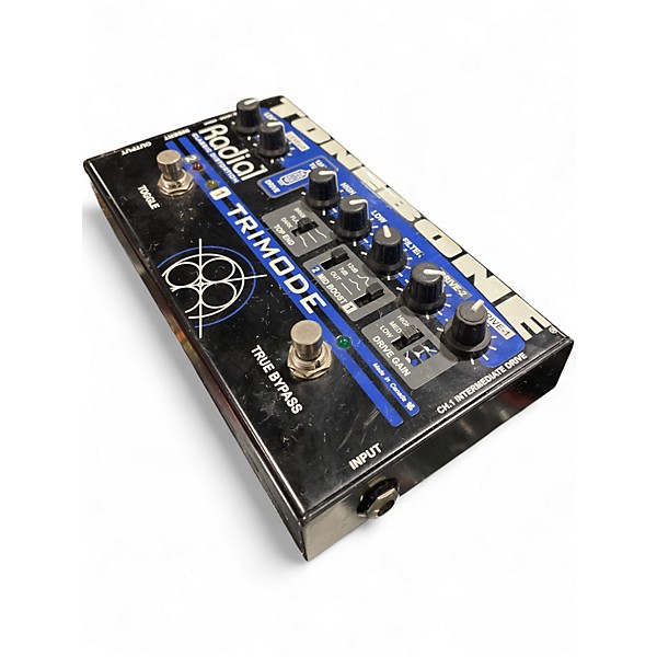 Used Radial Engineering Trimod 2Ch Tonebone Classic Distortion Effect Pedal