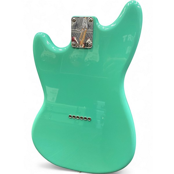 Used Fender MUSTANG P90 BLUE Solid Body Electric Guitar