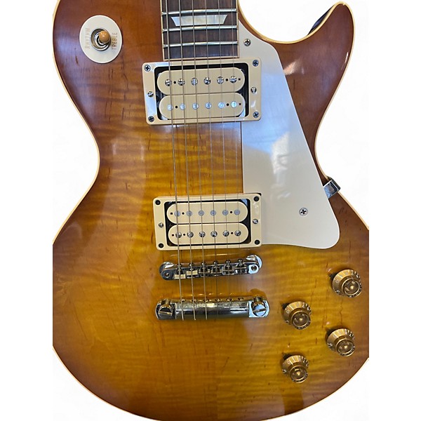 Used 2007 Gibson Les Paul R9 Historic Honey Burst Solid Body Electric Guitar