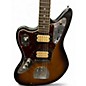 Used 2014 Fender Kurt Cobain Signature Jaguar Left Handed 2 Color Sunburst Electric Guitar