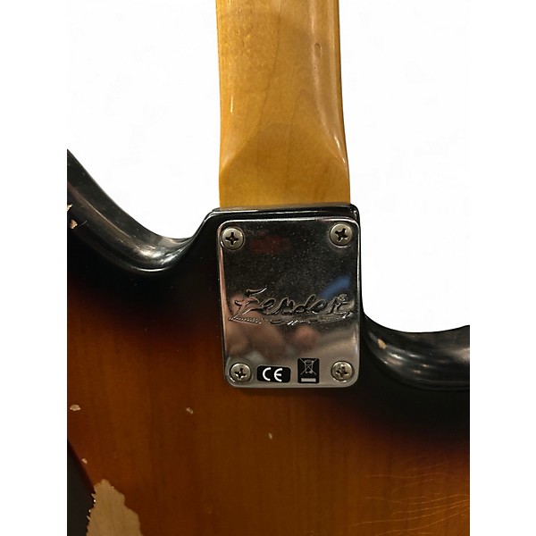 Used 2014 Fender Kurt Cobain Signature Jaguar Left Handed 2 Color Sunburst Electric Guitar