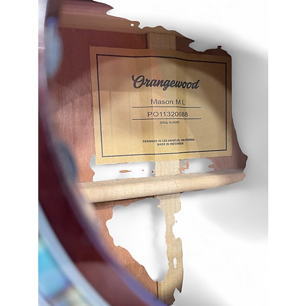 Used Orangewood MASON ML Mahogany Acoustic Guitar