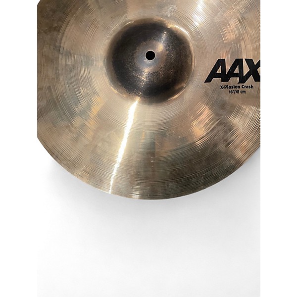 Used SABIAN 16in AAX Xplosion Crash Cymbal