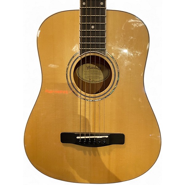 Used Mitchell DJ120 Junior Natural Acoustic Guitar