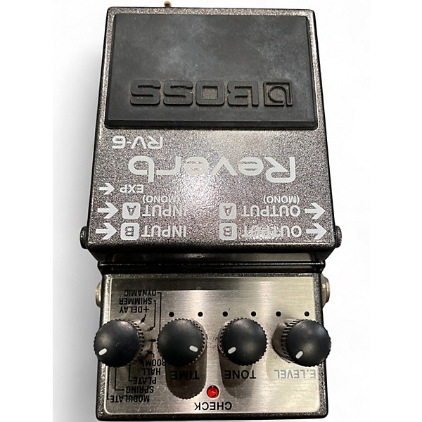 Used BOSS RV6 Digital Reverb Effect Pedal