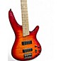 Used Ibanez SR400EMQM RED BURST Electric Bass Guitar