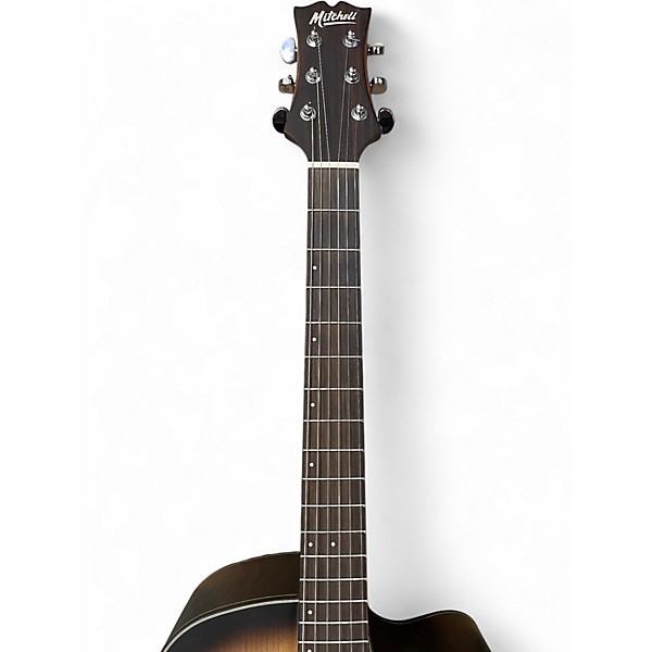 Used Mitchell T413CEBST Brown Sunburst Acoustic Electric Guitar
