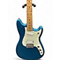 Used Fender Duo Sonic HS Blue Solid Body Electric Guitar