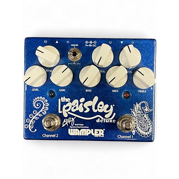 Used 2020 Wampler Brad Paisley Dual Signature Overdrive Effect Pedal