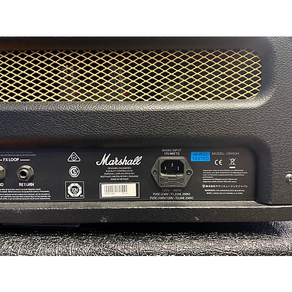 Used Marshall Origin50H 50W Tube Guitar Amp Head Tube Guitar Amp Head