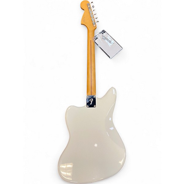 Used Fender Player Jaguar White Solid Body Electric Guitar