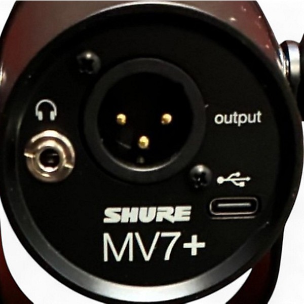 Used Shure mv7+ Dynamic Microphone