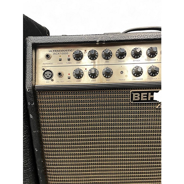 Used Behringer ACX1000 Acoustic Guitar Combo Amp