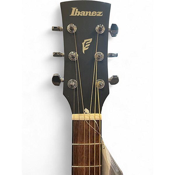 Used Ibanez PF50L Open Pore Natural Acoustic Guitar