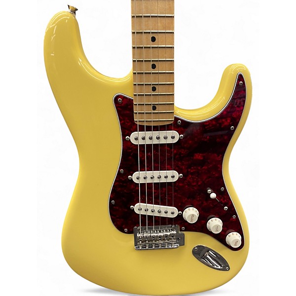 Used Fender Player Stratocaster Buttercream Solid Body Electric Guitar