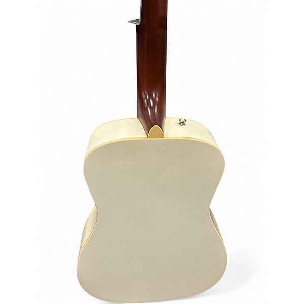 Used Fender MALIBU PLAYER WHITE Acoustic Guitar