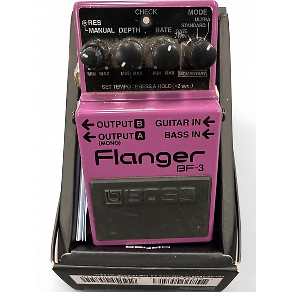 Used BOSS BF3 Flanger Effect Pedal