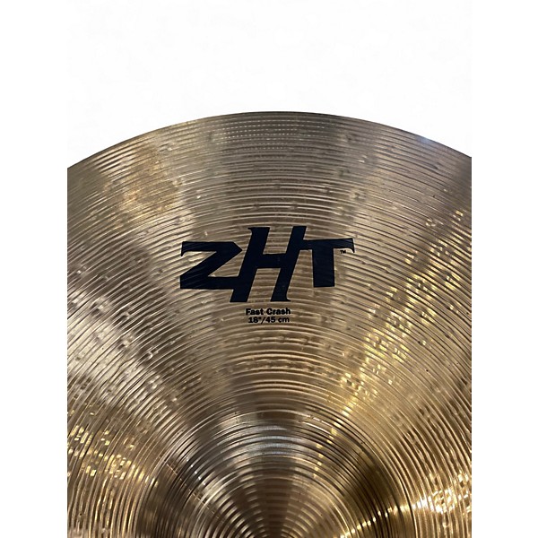 Used Zildjian 18in ZHT Fast Crash Cymbal