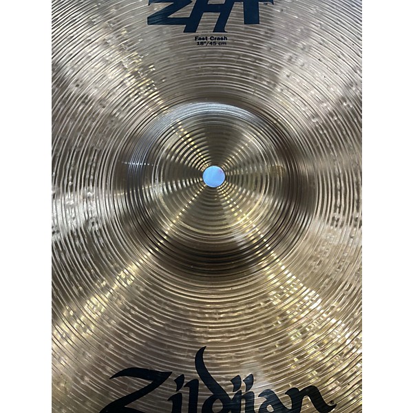 Used Zildjian 18in ZHT Fast Crash Cymbal