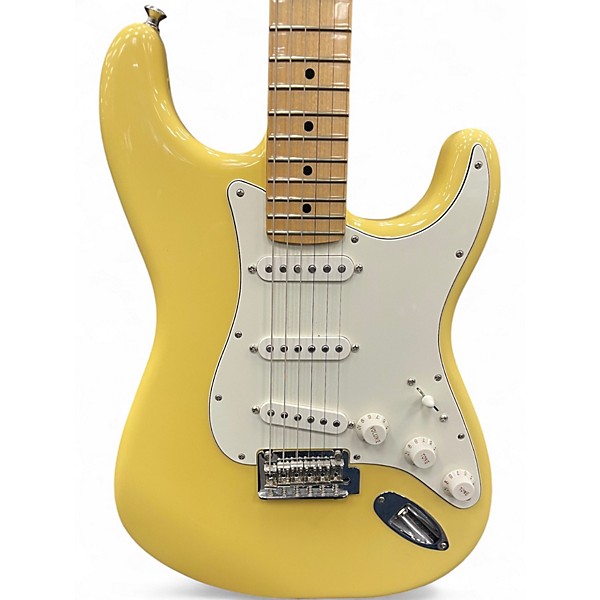 Used Fender Player Stratocaster Buttercream Solid Body Electric Guitar