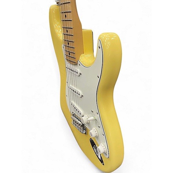 Used Fender Player Stratocaster Buttercream Solid Body Electric Guitar