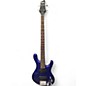 Used Ibanez EDB300 Blue Electric Bass Guitar