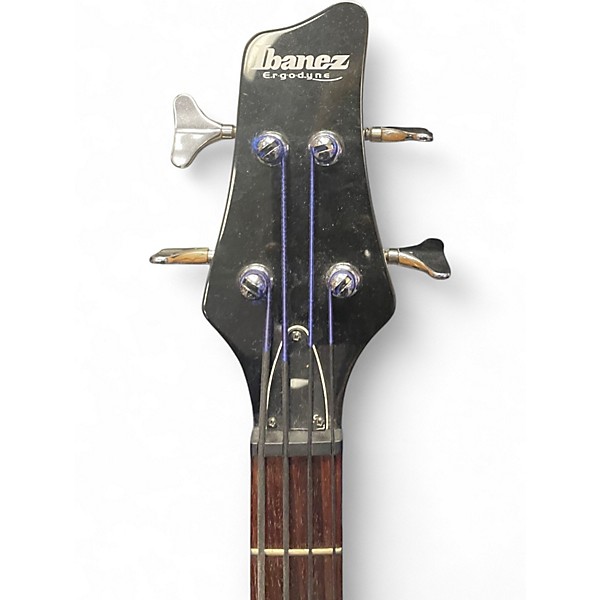 Used Ibanez EDB300 Blue Electric Bass Guitar