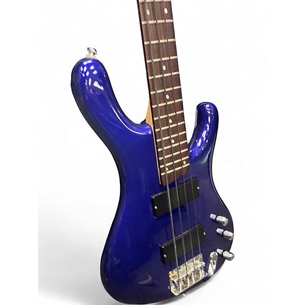 Used Ibanez EDB300 Blue Electric Bass Guitar