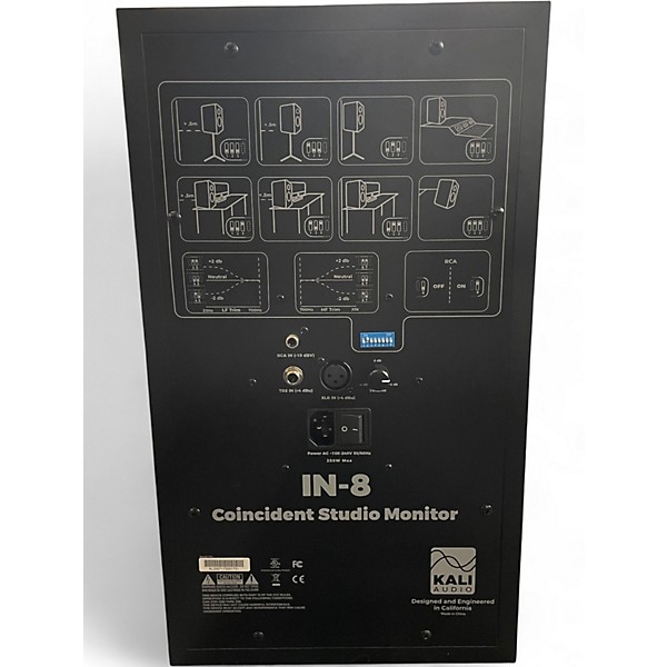 Used Kali Audio IN-8 PAIR Powered Monitor