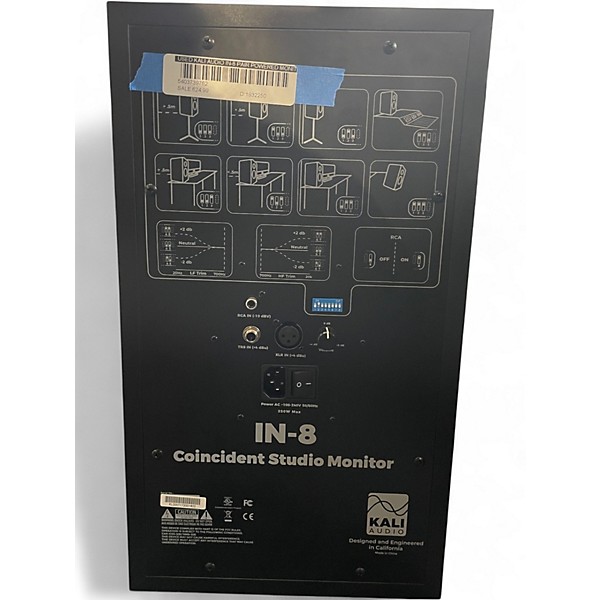 Used Kali Audio IN-8 PAIR Powered Monitor