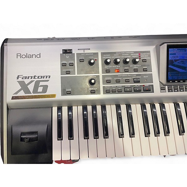 Used Roland Fantom X6 Keyboard Workstation