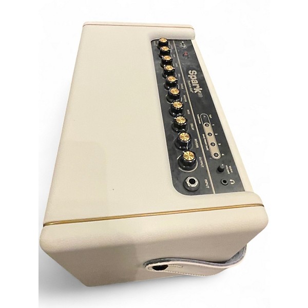 Used Positive Grid Spark 40 White Guitar Combo Amp