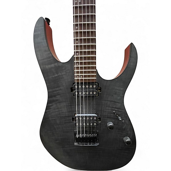 Used Ibanez RG6003FM Trans Gray Solid Body Electric Guitar