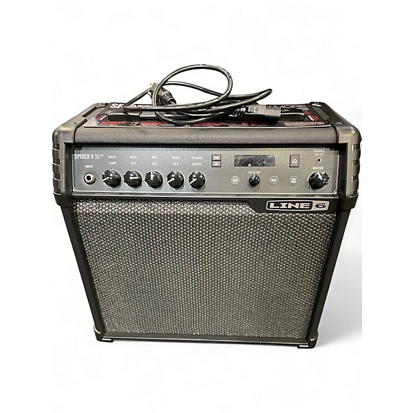 Used Line 6 Spider V 30 1x8 Guitar Combo Amp